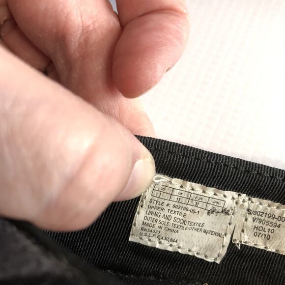 Gap Zebra Stripe Ballet Flats Size 1 - Picture 2 of 5